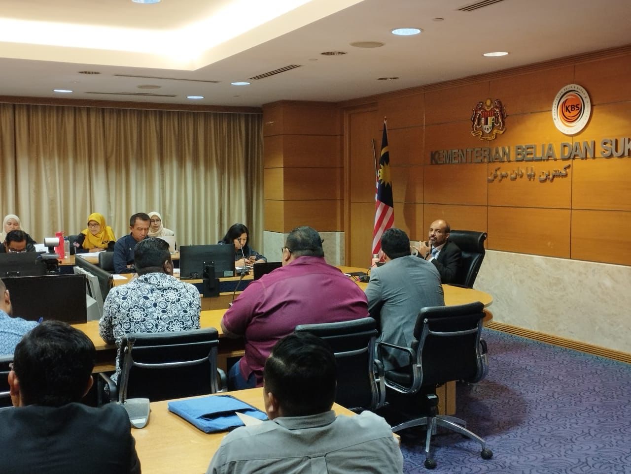 Perbincangan Bersama Majlis Belia Malaysia (MBM)