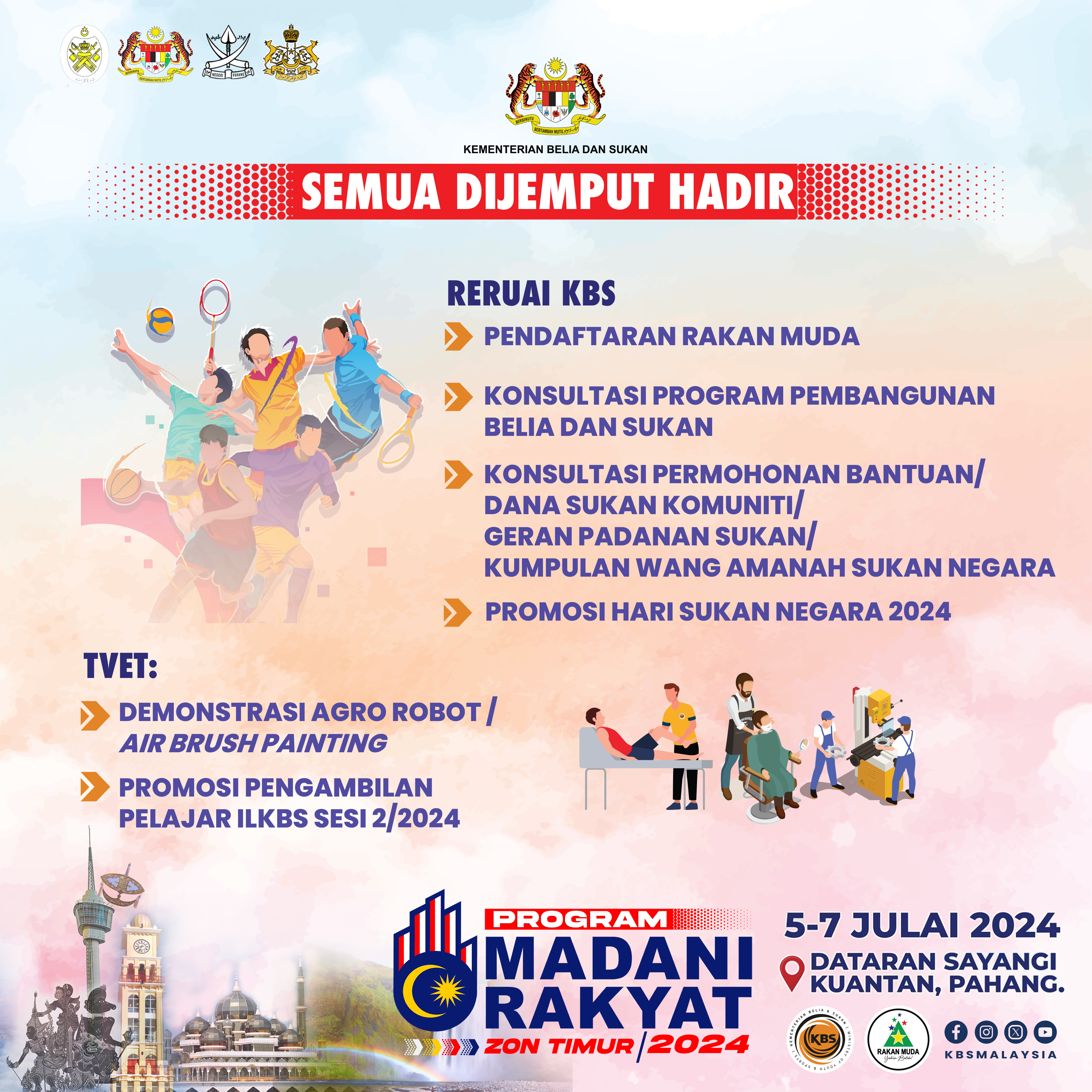 Program MADANI Rakyat 2024 Zon Timur