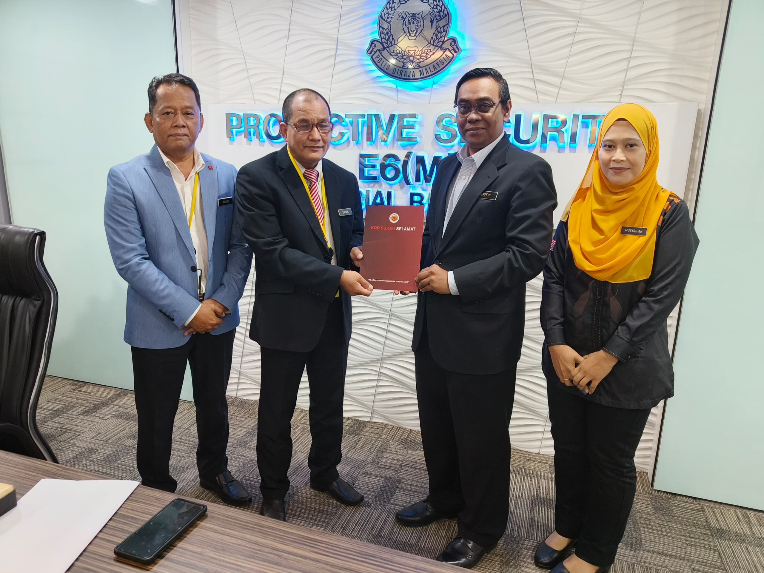 Kunjungan Hormat KBS ke Ibu Pejabat PDRM, Bukit Aman, Kuala Lumpur