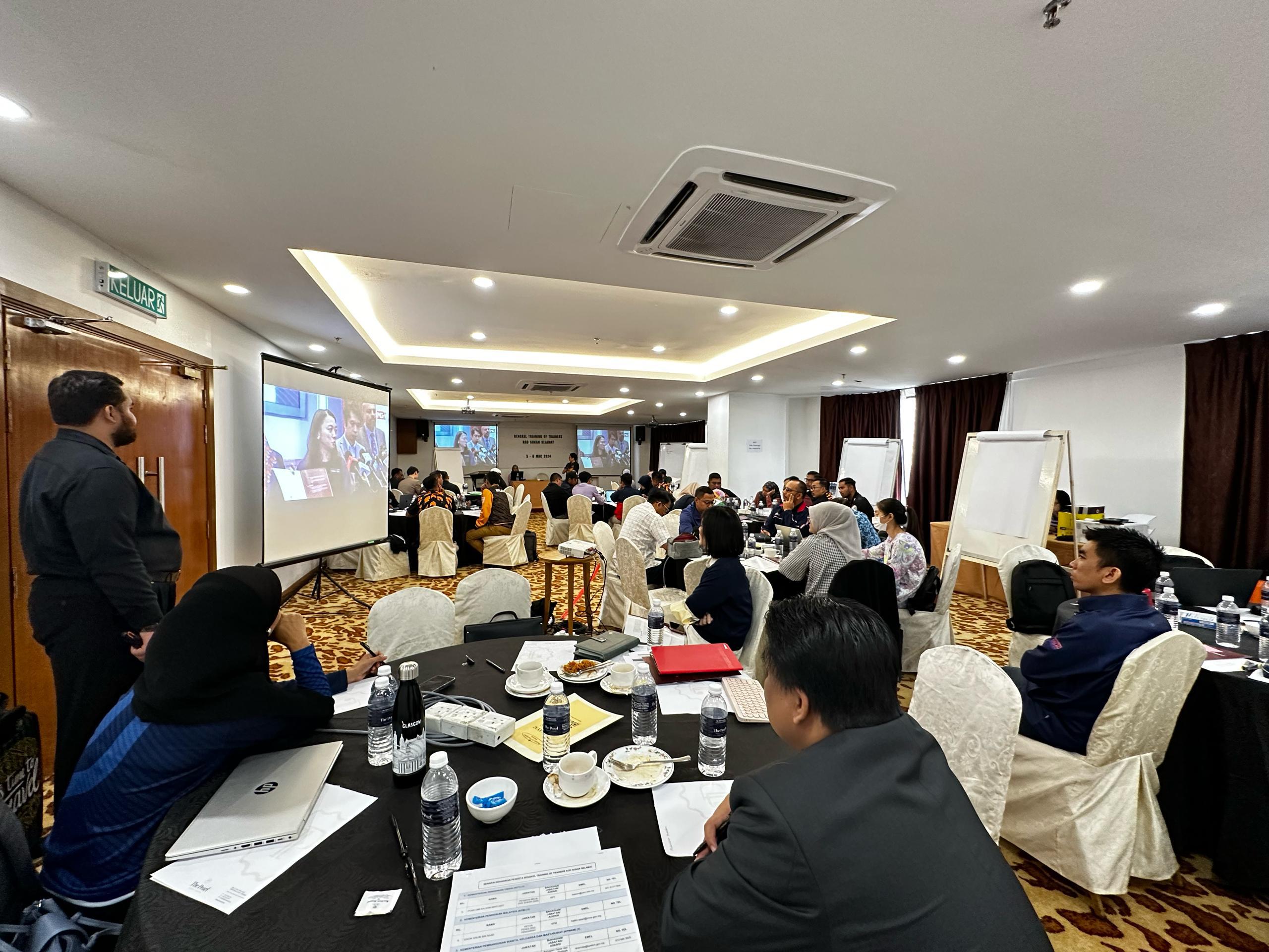 Bengkel Training of Trainers Kod Sukan Selamat