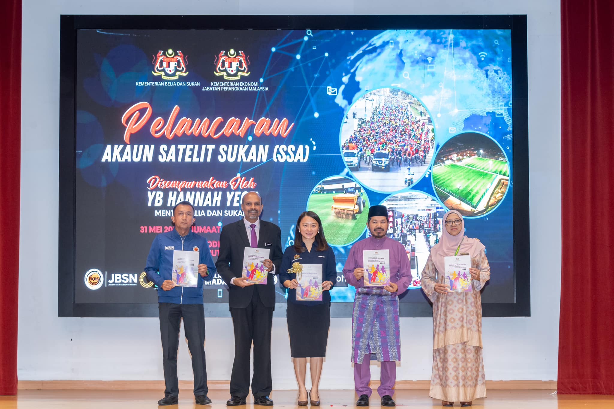 Majlis Pelancaran Akaun Satelit Sukan