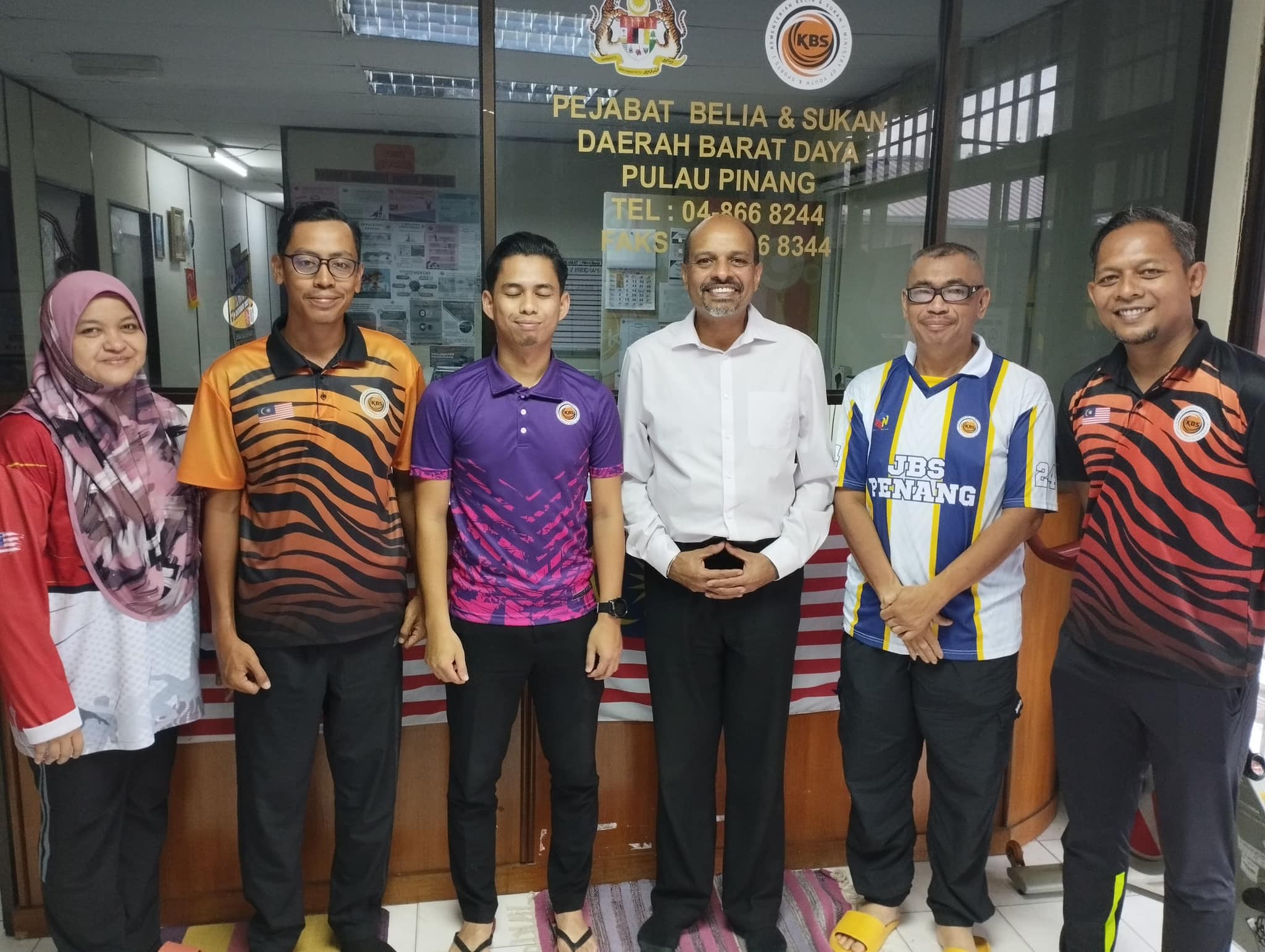 Lawatan Kerja YBhg. Ts. Dr, KSU ke Pejabat Belia dan Sukan Daerah (PBSD) Barat Daya, Pulau Pinang