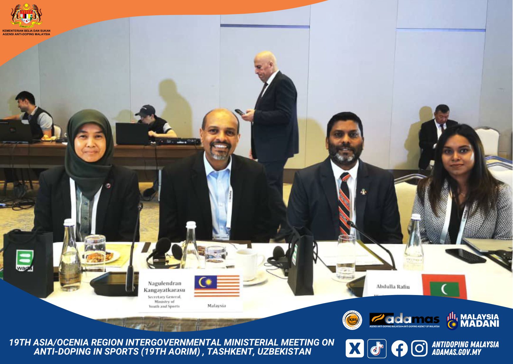 Mesyuarat Asia/Oceania Region Intergovernmental Ministerial Meeting on Anti-Doping in Sport (AORIM)