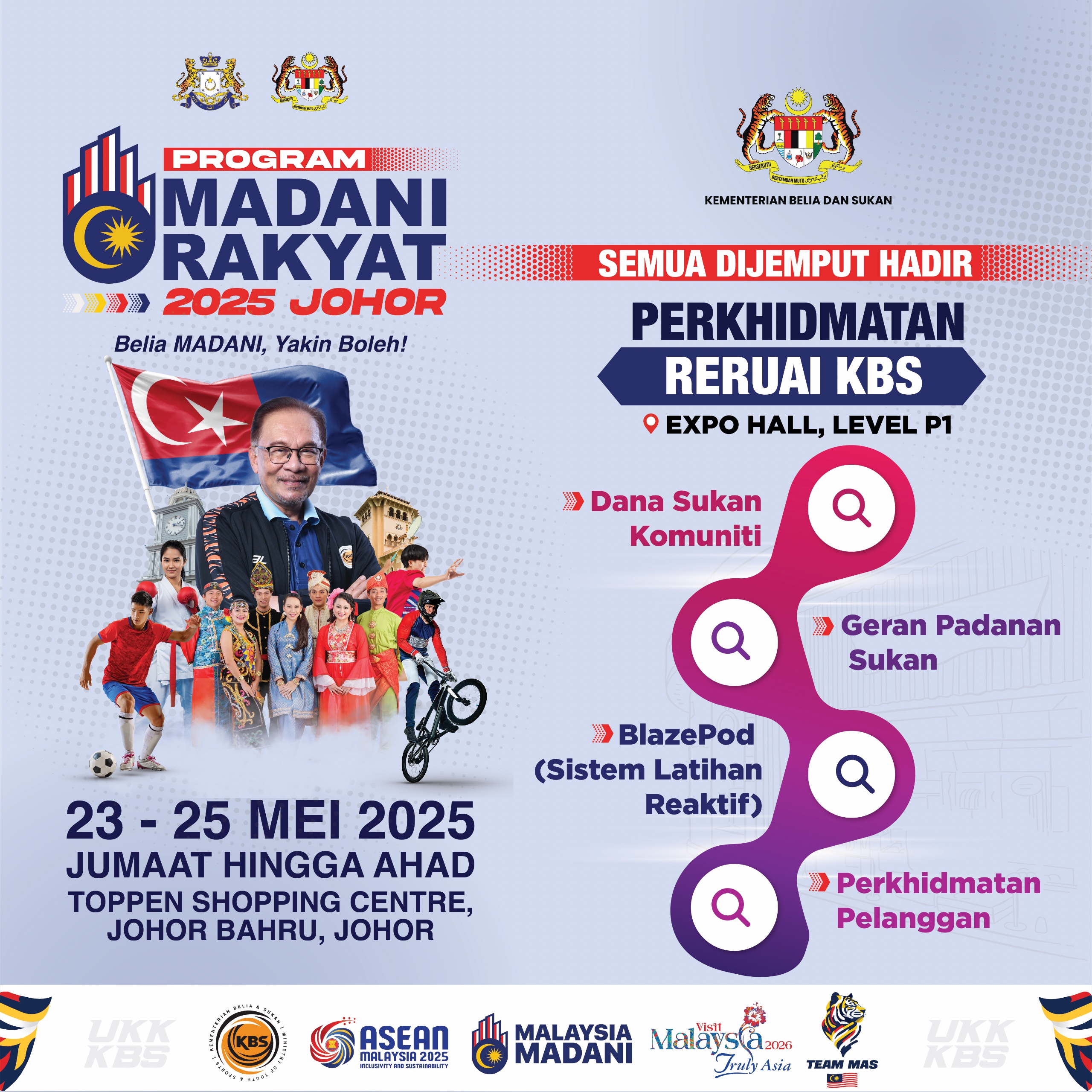 TEMUI RERUAI KBS SEMPENA PROGRAM MADANI RAKYAT 2025 JOHOR