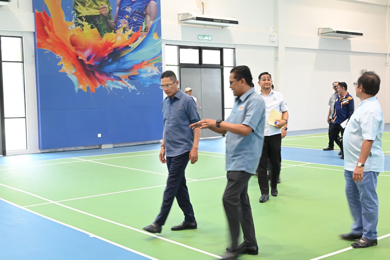 Lawatan Kerja Ke Projek Naik Taraf dan Pembinaan Baru Kompleks Belia dan Sukan Negeri Pahang