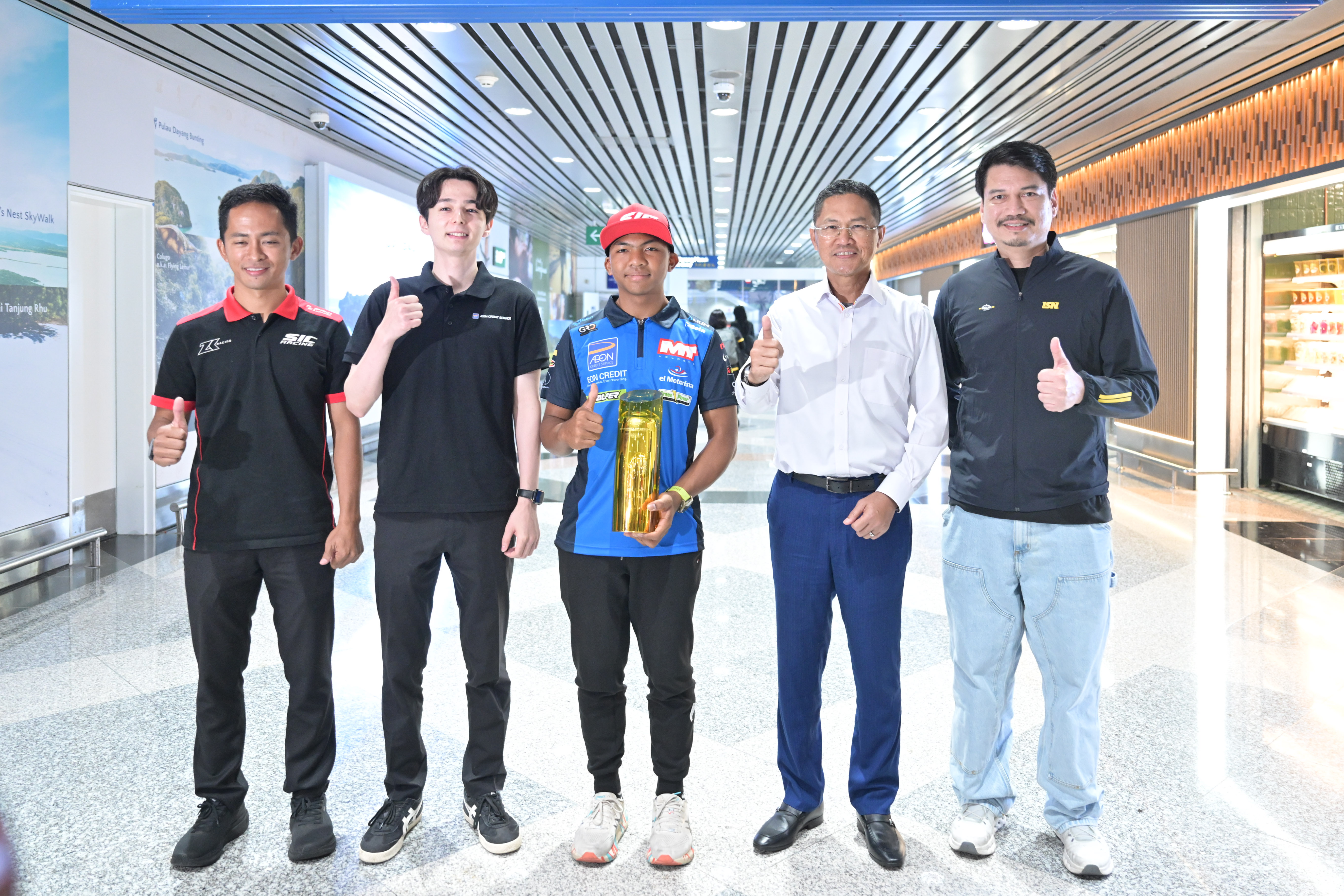Wira Negara Hakim Danish Selamat Kembali Ke Tanah Air