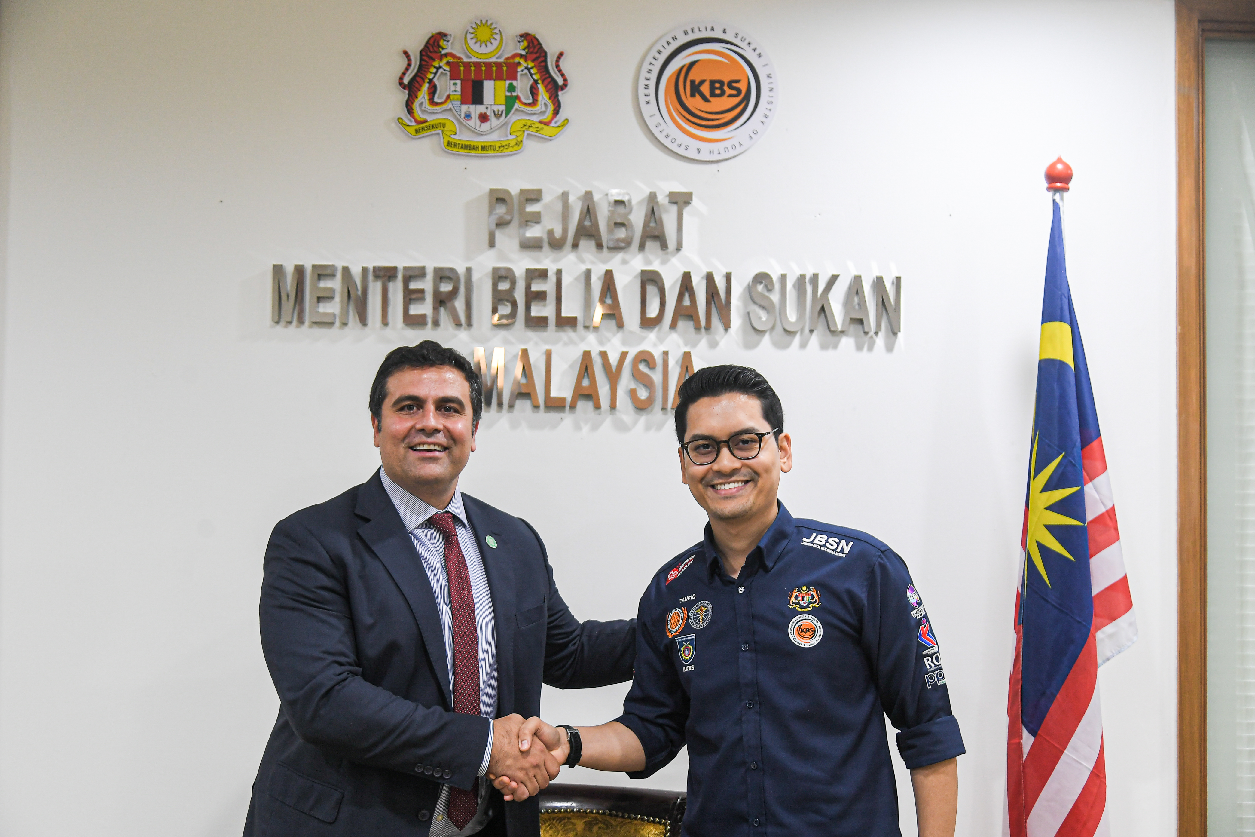 Kunjungan Hormat Setiausaha Agung Islamic Solidarity Sports Association (ISSA)