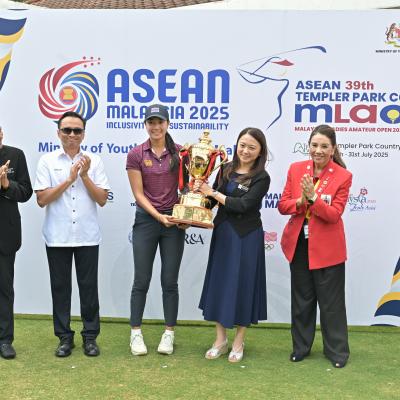 Majlis Penyampaian Hadiah ASEAN - 39th Templer Park CC Malaysian Ladies Amateur Open 2025